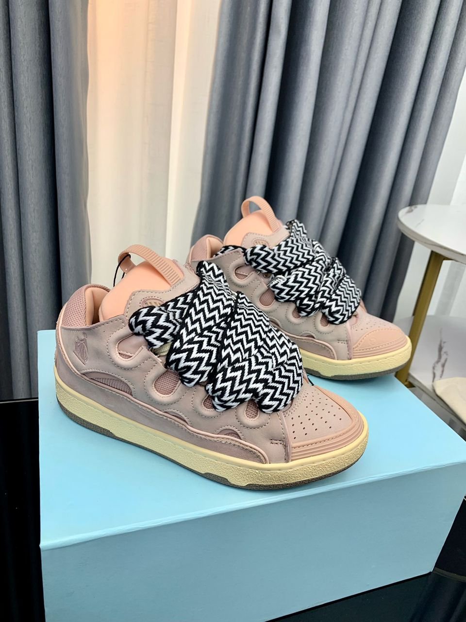 Lanvin Curb lace-up sneakers - Slika 8
