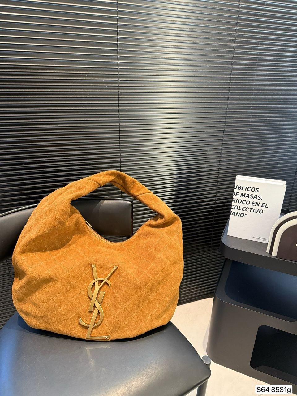 Yves Saint Laurent Hobo Shoulder Bag Suede - Slika 7