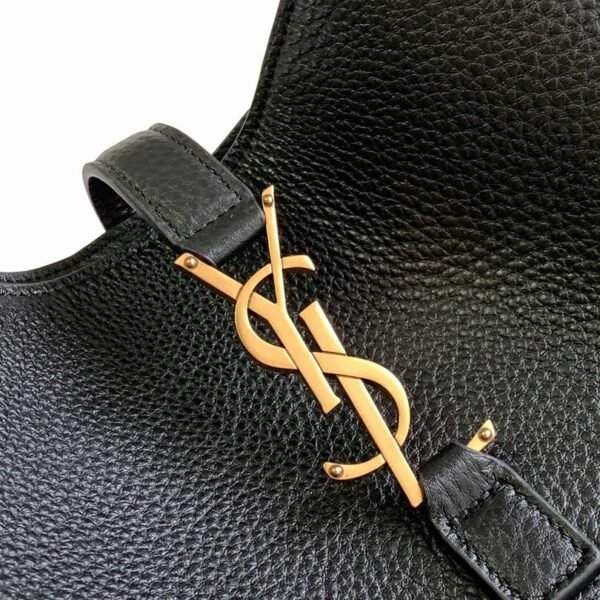 Yves Saint Laurent Black Shopper Tote Bag
