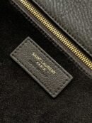 Yves Saint Laurent Black Shopper Tote Bag