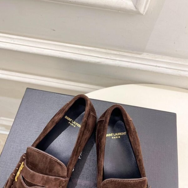 Yves Saint Laurent Leather Loafers