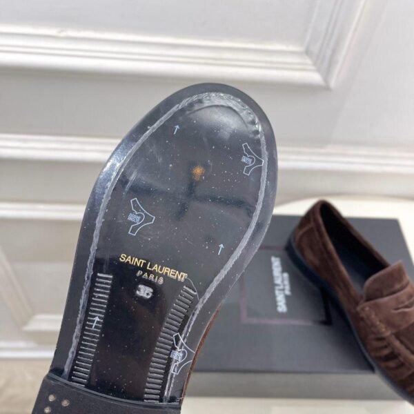 Yves Saint Laurent Leather Loafers