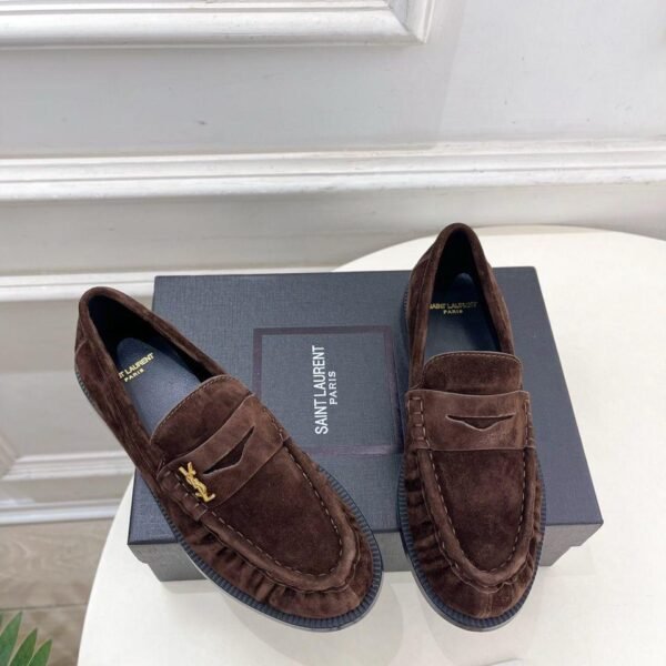 Yves Saint Laurent Leather Loafers