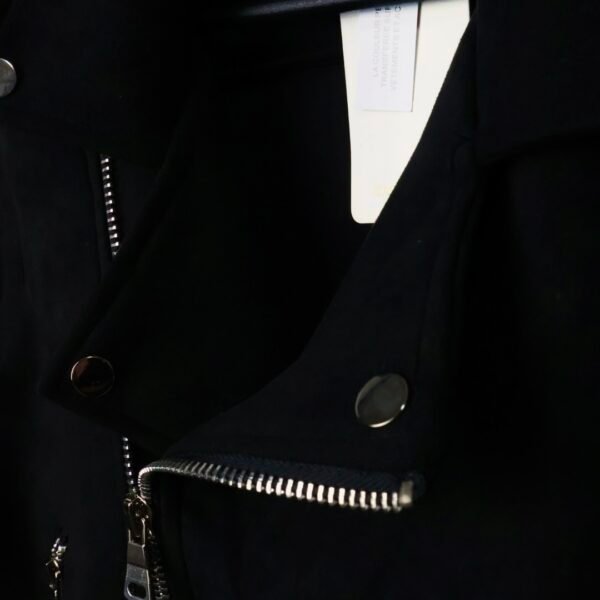 C'est Monique biker jakna Suedette Black