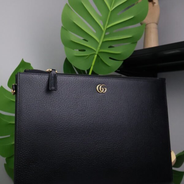 Gucci GG Marmont Leather Pouch