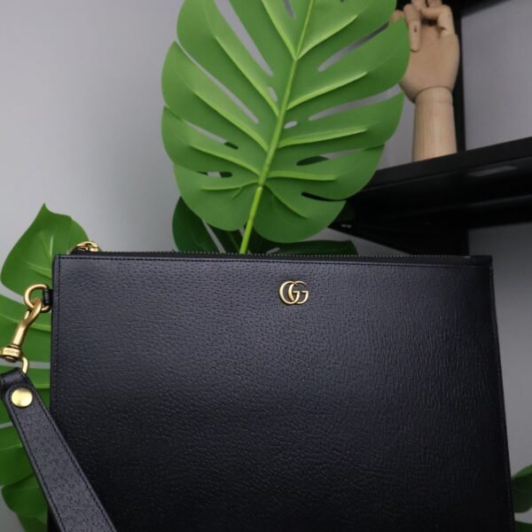 Gucci GG Marmont Leather Pouch