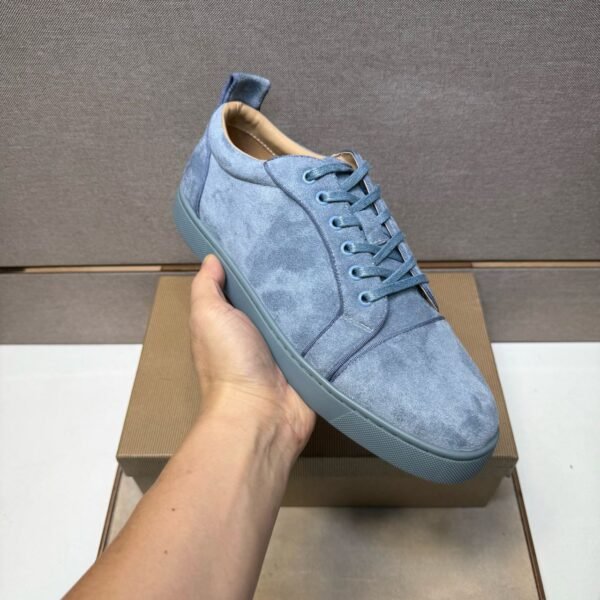 Christian Louboutin Light Blue Suede