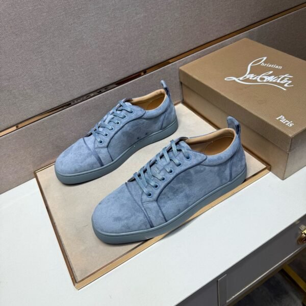 Christian Louboutin Light Blue Suede