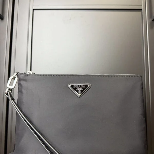 Prada Nylon Pouch Black
