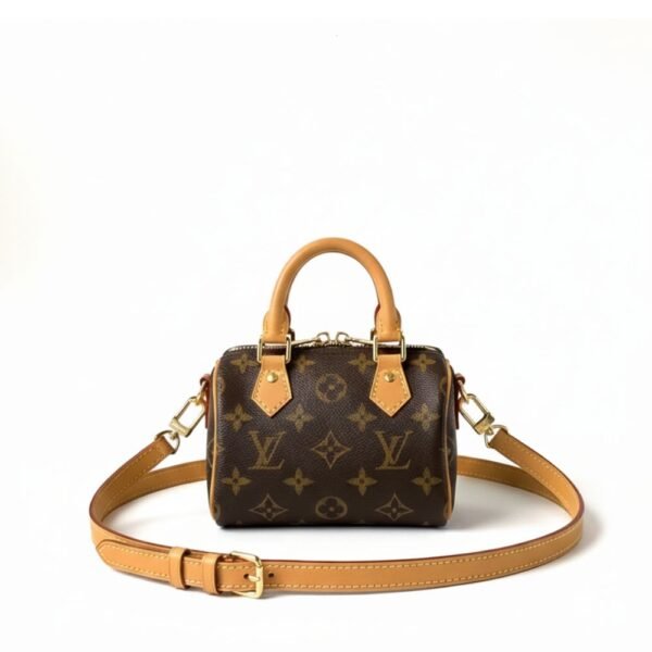 Louis Vuitton Nano Speedy Monogram Brown