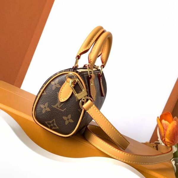 Louis Vuitton Nano Speedy Monogram Brown