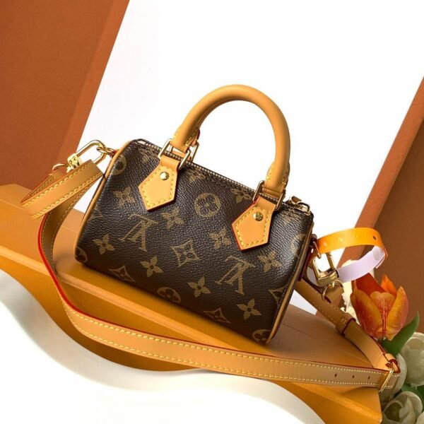 Louis Vuitton Nano Speedy Monogram Brown