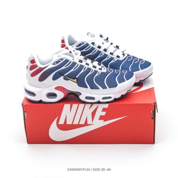 Nike AIR MAX PLUS TN bijela / plava / crvena