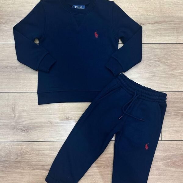 Komplet Ralph Lauren Polo Bear "Blue" Kids