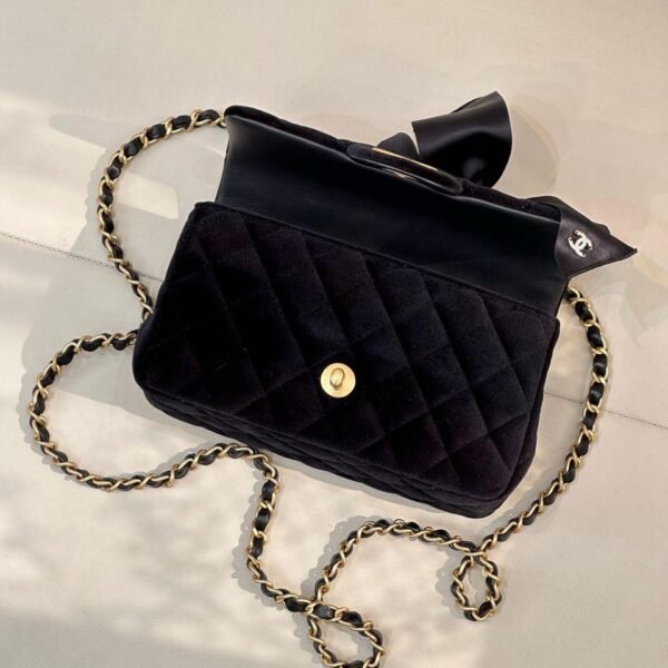 CHANEL Mini Flap Bag Velvet
