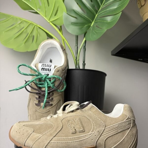 New Balance x Miu Miu Beige