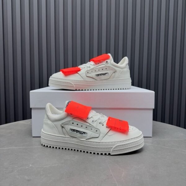 Off-White 3.0 Off Court Sneakers - "White-orange"