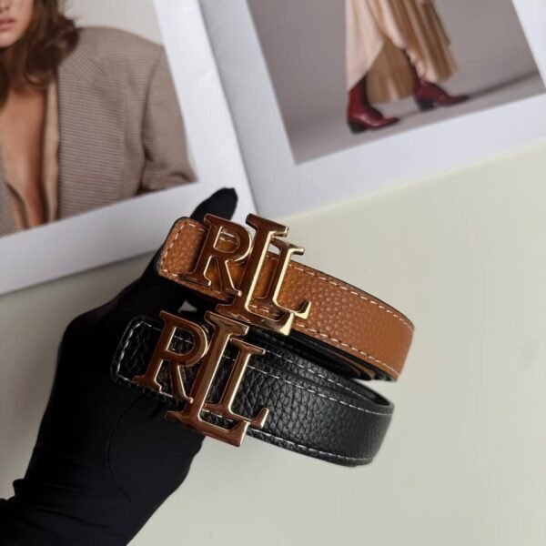 Ralph Lauren remen REVERSIBLE PEBBLED 2cm