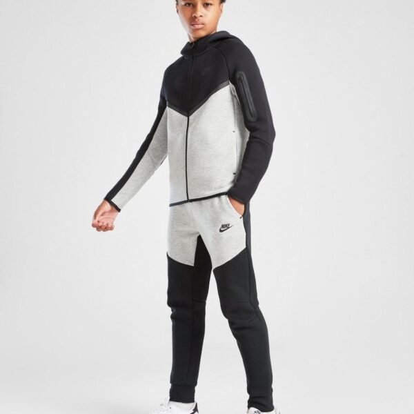 Komplet Nike Tech Fleece "Black-Gray" Kids