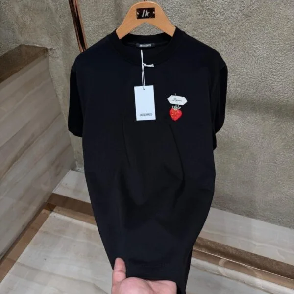 Jacquemus majica kratki rukav "Black"