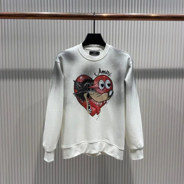 Amiri Majica dugi rukav "White"