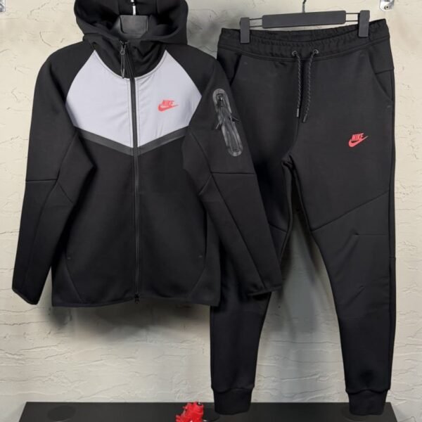Komplet Nike Tech Fleece "Black-Gray"