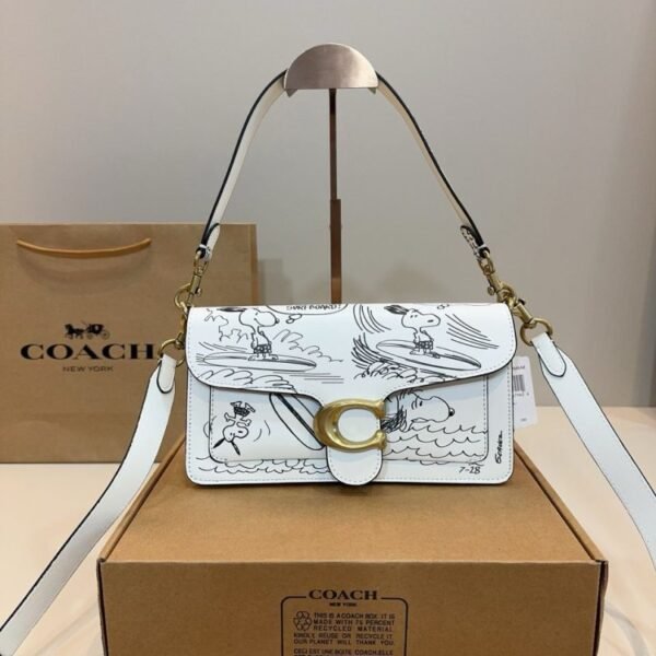Coach X Peanuts Tabby Shoulder Bag