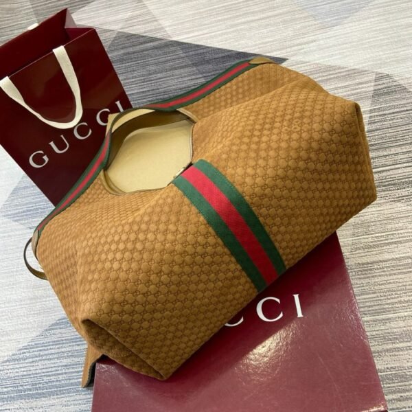 Gucci Giglio GG Suede "Brown"