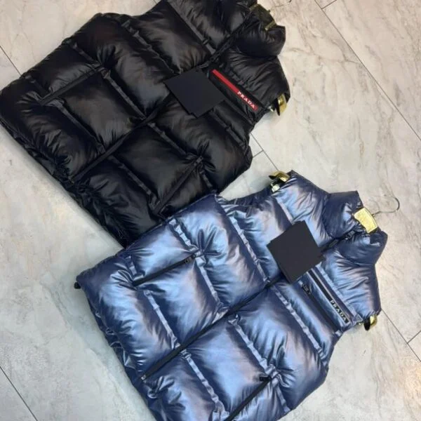 Prada Nylon Down Prsluk "Blue"