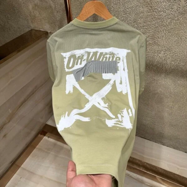 Off-White majica kratki rukav "Green"