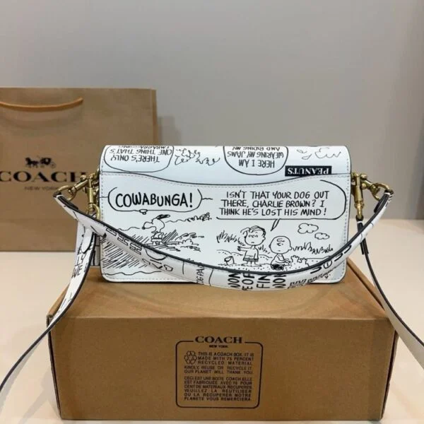 Coach X Peanuts Tabby Shoulder Bag