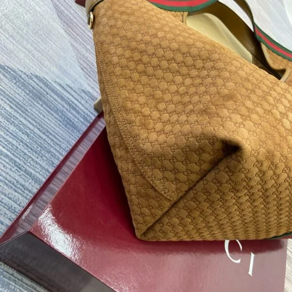 Gucci Giglio GG Suede "Brown"
