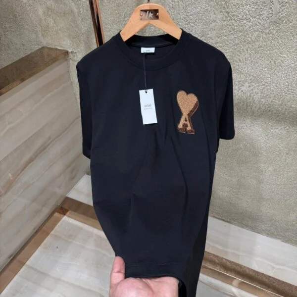 Ami majica kratki rukav "Black"