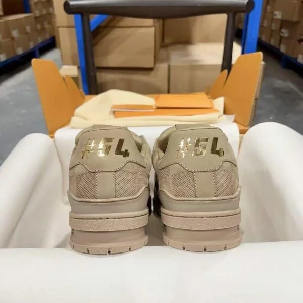 Louis Vuitton Trainer Sneaker "Taupe Brown"