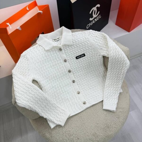 MIU MIU Cardigan "White"