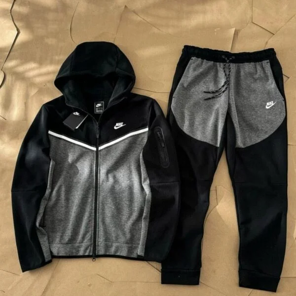 Komplet Nike Tech Fleece "Black-Gray"