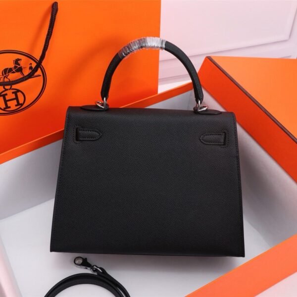 Hermes Kelly Mini II Silver Buckle