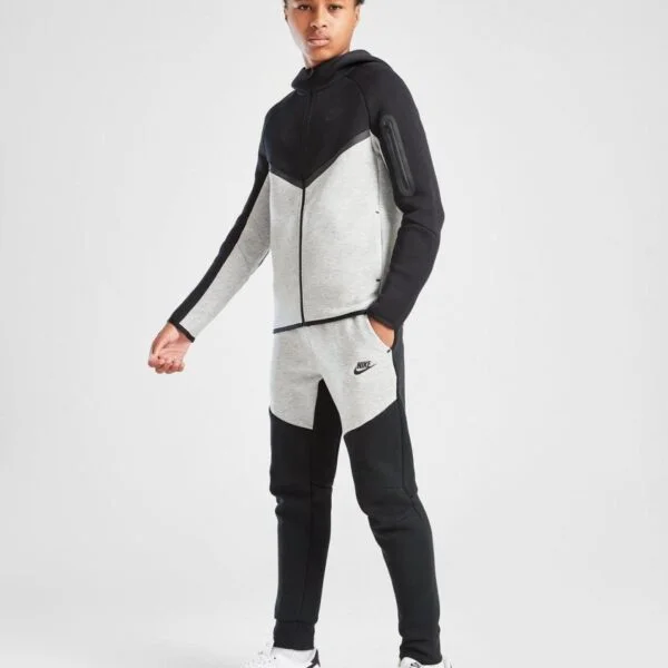Komplet Nike Tech Fleece "Black-Gray" Kids
