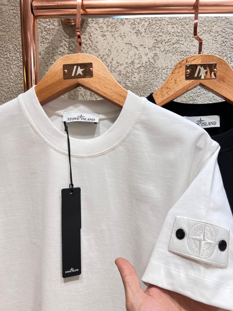 Stone Island majica kratki rukav "White" - Slika 2