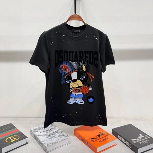 Dsquared² majica kratki rukav "Black"