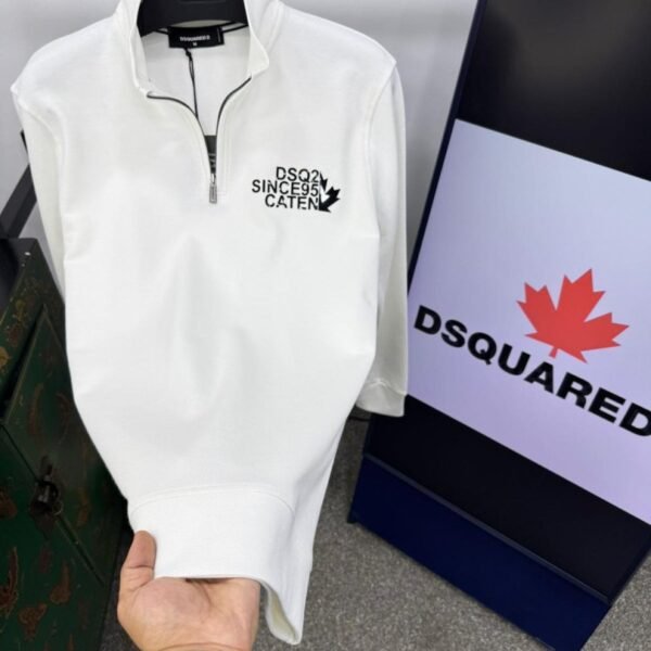 Dsquared² majica dugi rukav "White"