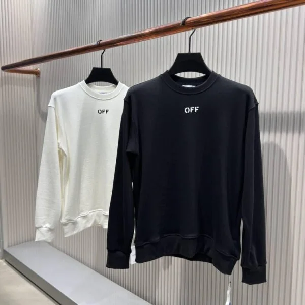 Off-White Majica dugi rukav "Black"