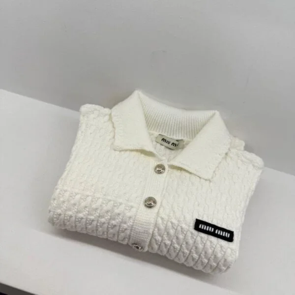 MIU MIU Cardigan "White"