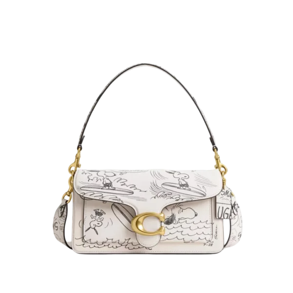 Coach X Peanuts Tabby Shoulder Bag