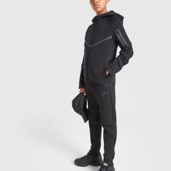 Komplet Nike Tech Fleece "Black" Kids