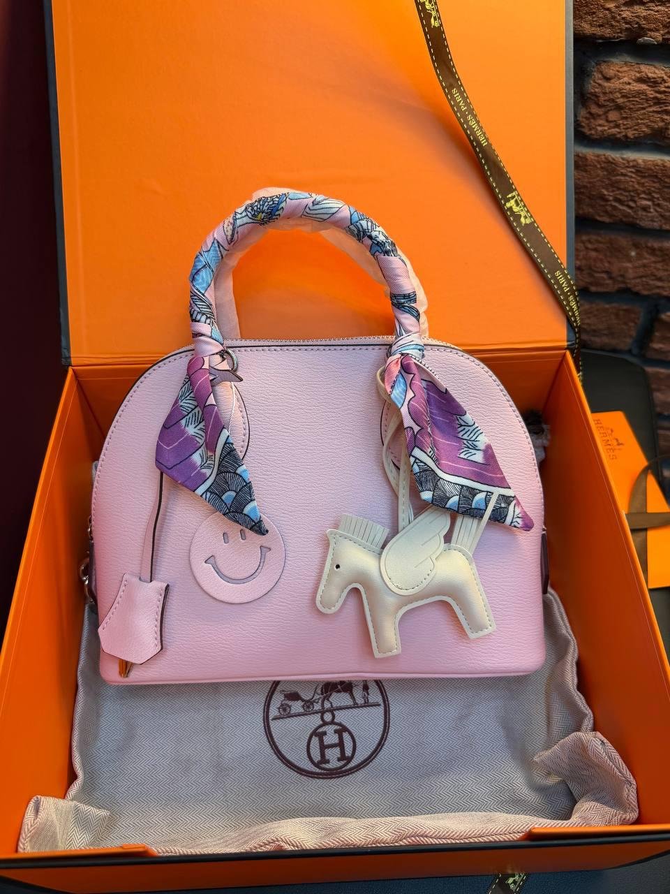 Hermes Bolide 1923 - 25 verso bag "Pink"