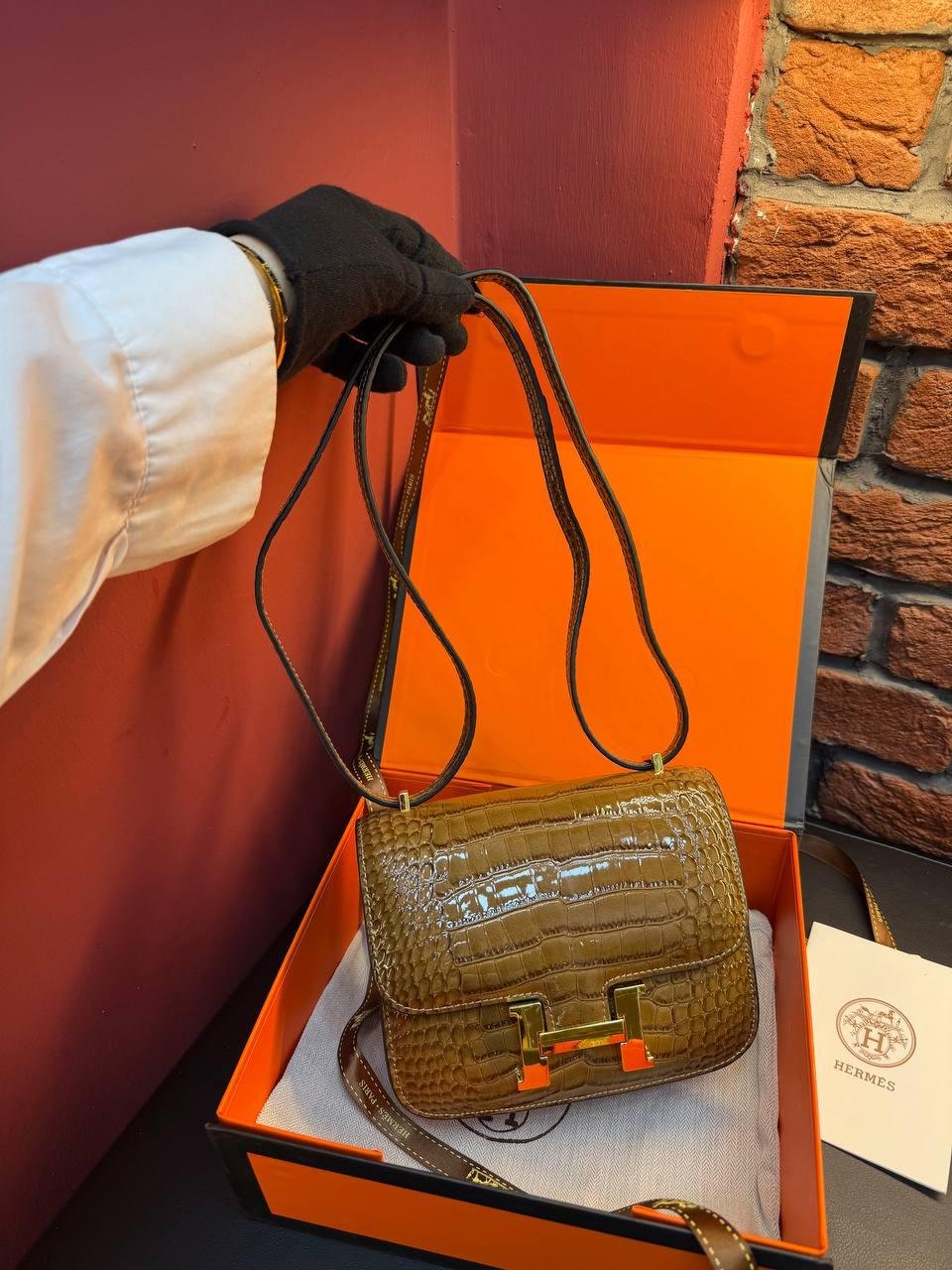 HERMES Constance Bag "Brown" - Slika 11