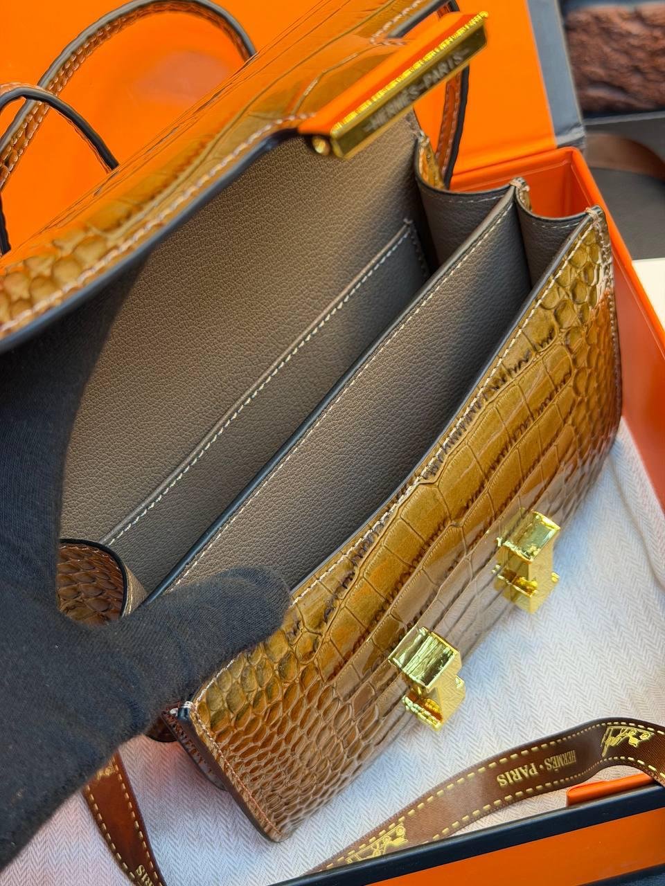 HERMES Constance Bag "Brown" - Slika 9