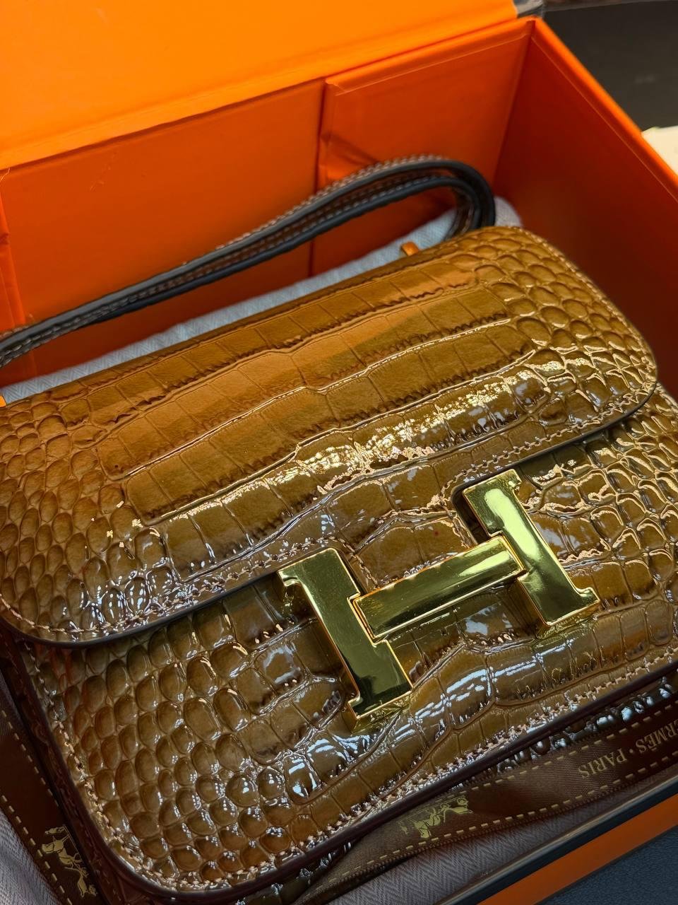 HERMES Constance Bag "Brown" - Slika 7