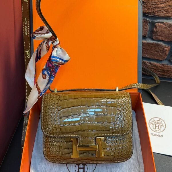 HERMES Constance Bag "Brown"
